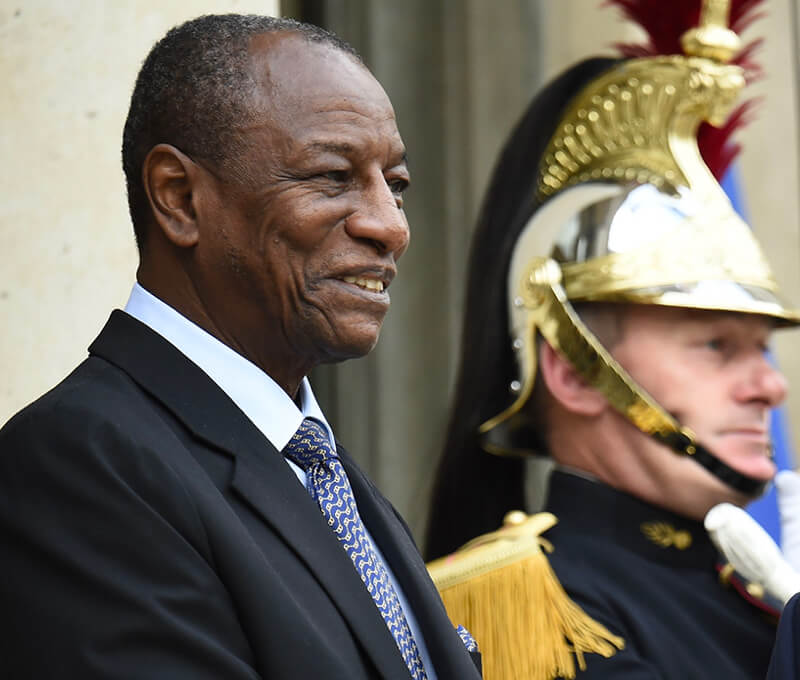 Alpha Condé - Präsident von Guinea